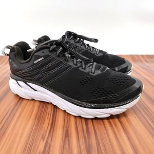 Hoka One One Clifton 6 Women's Black Running‎ Shoes Size 9.5 D